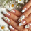 Floral Press-On Nails Full Cover Set 24 Pieces 3