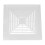 Bathroom Vent Cover White Plastic Spring Panel 1 6