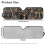 Forest Hunting Deer Windshield Sunshade UV Heat Protection 6