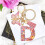 Resin Butterfly Pendant Keychain with Sequins 3