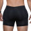 Men's Breathable Shapewear Boxers Thick Pad High Elastic 4
