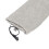 Chaussettes chauffantes rechargeables en coton gris, taille unique 5