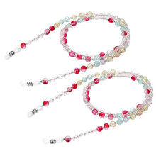 Beaded Eyeglass Chain Neck Strap 2 pcs