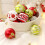 Christmas Tree Ornaments Red Green Gold 16PCS 4