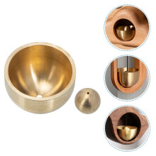 Golden Shopkeeper Bell Wind Chime Set 2 Pieces