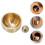 Golden Shopkeeper Bell Wind Chime Set 2 Pieces 1