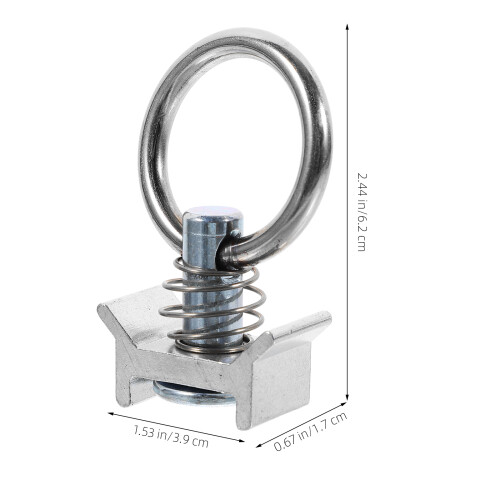 L Track Tie Down Fitting for Truck Bed 10 pcs 1