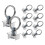L Track Tie Down Fitting for Truck Bed 10 pcs 4