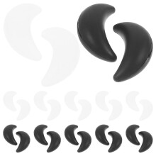 Silicone Eyeglass Ear Grips Anti-slip 20 Pairs Assorted