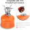 Portable Backpacking Stove Single Burner Compact Jet Boiler 3