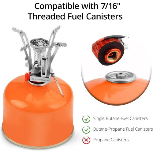 Portable Backpacking Stove Single Burner Compact Jet Boiler 2