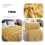 Coperta jacquard a nido d'ape, morbida e calda, 150x200 cm 6