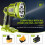 18V LED Flashlight for Ryobi ONE+ 12W 1120LM Red Night 2
