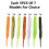 BE-TOOL Soft Plastic Earthworm Lures 4 Pcs 5