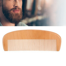 YLSHRF Wooden Mustache Comb for Men Portable Beard Hair