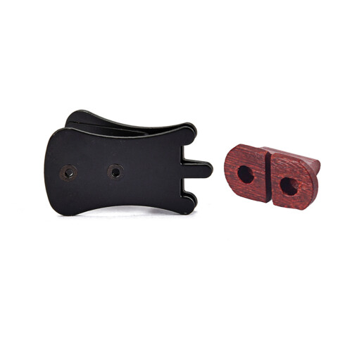 Erhu Mute with Bridge 2 Pieces Black 1