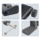 Supporto da tavolo per microfono con morsetto, nero, 10x8x3 cm 3