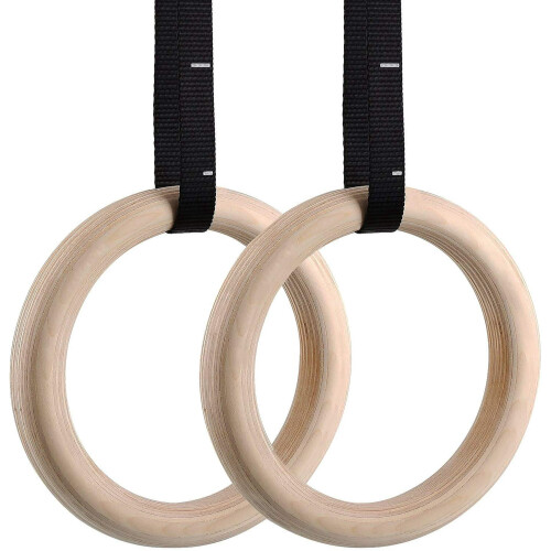 Birch Gym Rings Heavy-Duty 32mm 1