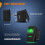 Rocker Switch SPST 5-Pin with Green LED Backlight 12V/24V 3 2