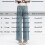 Maternity Jeans Straight Leg Light Blue L 3