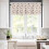 Farm Rooster Kitchen Curtains Set Pink Floral Rustic Tier 3
