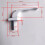 UPVC Window Handle Universal Espag Key Locking For Double Glazing- White UK 2
