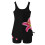 Costume da bagno da donna a due pezzi, sobrio e con imbottitura integrata. 3