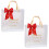 Transparente Weihnachtsgeschenktasche für die Hand (1 Stück) 6