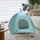 Portable Cat Tent with Slip-Resistant Bottom and Pop-Up 6