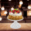 White Round Iron Cake Stand 1 Piece 5
