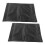Black Nonslip Wheelchair Cushion 2 pcs 5