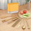 Wall-Mounted Tableware Basket Hollow Utensil Holder 6