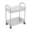 Two-Tier Transparent Plastic Storage Rack 1