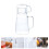 Glass Cold Water Pot with Large Capacity for Fruit Juice 3