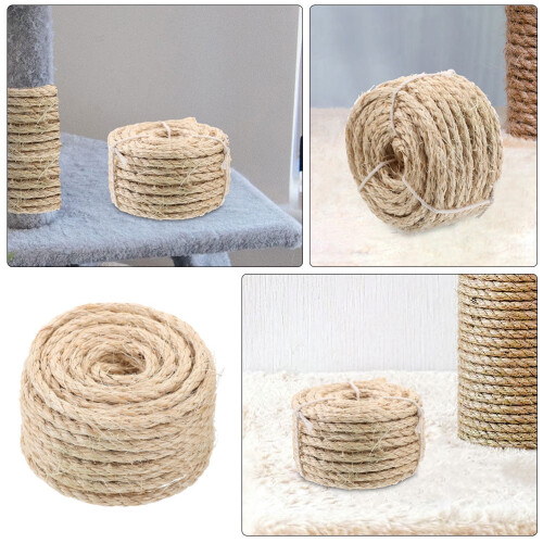Cat Scratching Post Replacement Rope Sisal Hemp 1 Roll 1