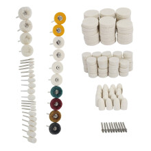 Polishing Buffing Wheel Set for Wood and Metal 134 pcs