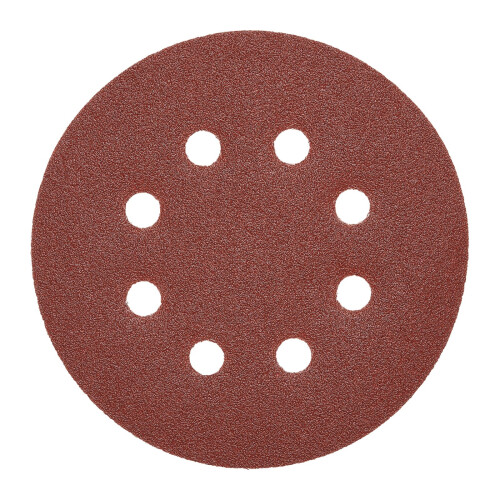 Sandpaper Discs 125mm 8-Hole Hook-and-Loop 20 Pcs 1