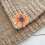 Sunflower Buttons Crafting Decorative 50 Pcs 6