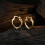 925 Silver Heart-Shaped Hoop Huggie Earrings 2