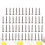 Steel Nickel Guitar Bridge Screws 50 pcs 3