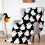 Ghost Halloween Blanket Black White 40x60 Inch Flannel 4
