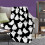 Halloween Ghost Throw Blanket Black White 40x52 Inch 5