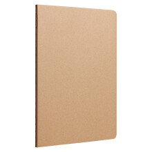 Kraft Journal A5 72 Pages Unlined Sketchbook Brown