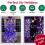 Mini julbelysning med grön tråd 200 LED vit röd blå 4