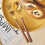 Stainless Steel Flatware Set with Wood Handles 5 Pieces 3