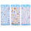 Sea-themed embossed PVC sticker pack for kids 8