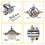 200A 12V Continuous Duty Solenoid Relay Nickel-Plated 7