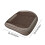 Linen Seat Cushion with Mesh Insert and Cooling Perforations 3