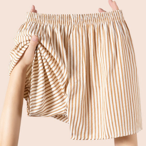 Men's Striped Boxer Briefs Pouch Trunks 3-Pack 1