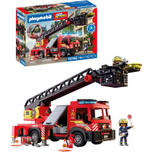Playmobil City Action 72192 - Fire Engine Ladder Truck Playset